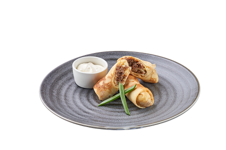 Блинчики с говядиной