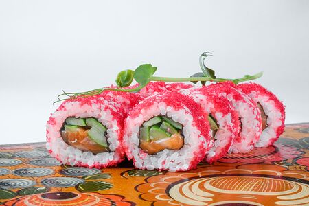 Калифорния с лососем