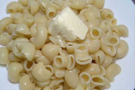 Макароны с маслом
