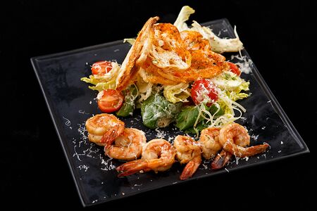 Цезарь с креветками