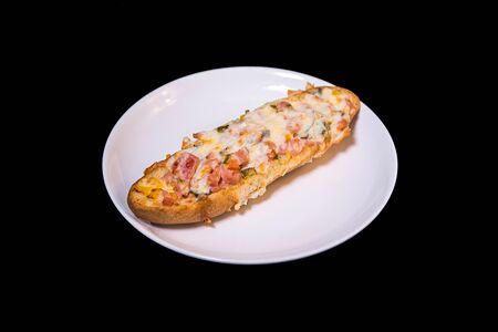 Пицца багет