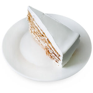 Пирожное Молочная девочка