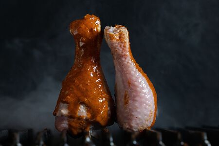 Куриная голень маринованная