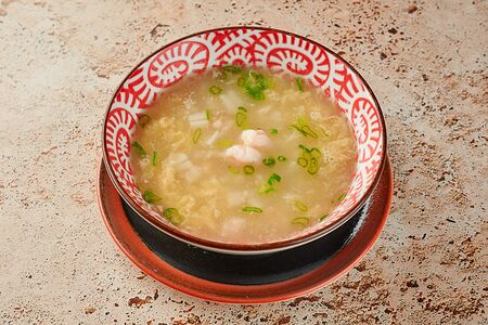 Суп с морепродуктами и домашними клецками