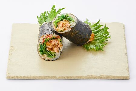 Суширитто с хрустящим Лососем