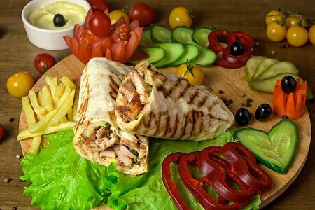 Шаурма Вид №8 маленькая