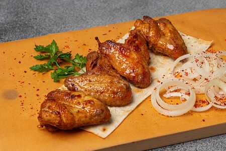 Крылья куриные на мангале