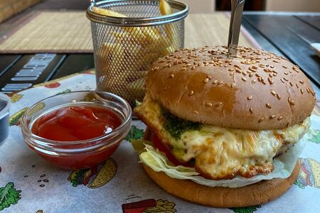 Бургер с говядиной