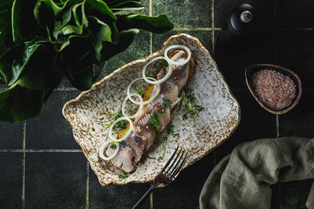 Сельдь с картофелем