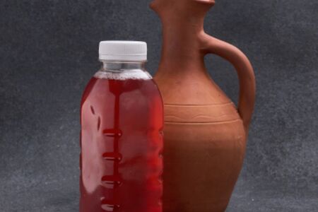 Морс домашний клюквенный