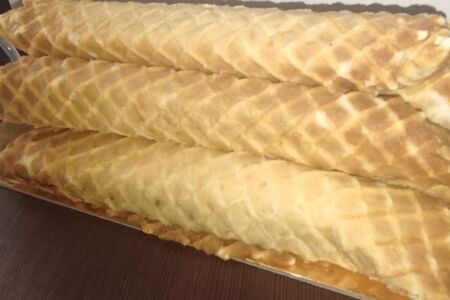 Трубочки со сгущенкой