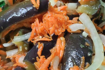 Салат из баклажанов по-корейски