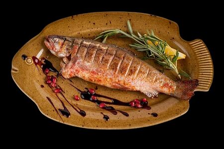 Форель барбекю