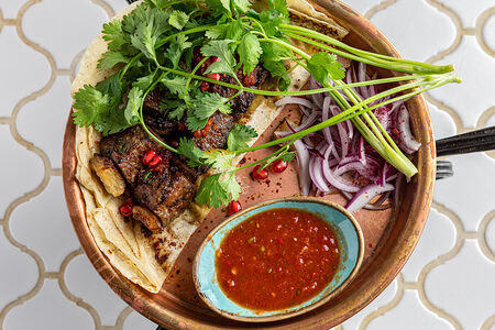 Печень с курдюком