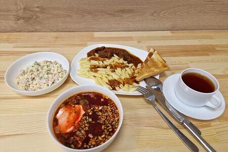 Комплексный обед Собери сам