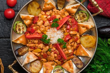 Садж из курицы