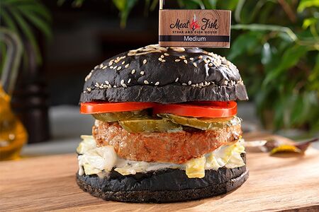 Бургер из мраморной говядины