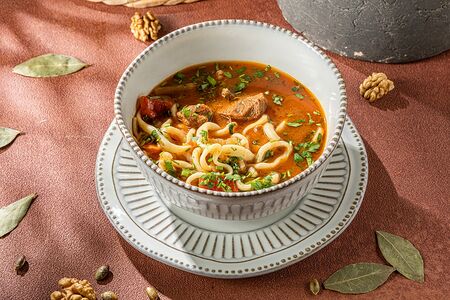 Лагман из баранины с домашней лапшой