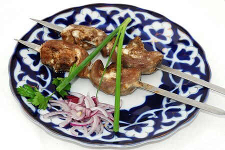 Шашлык из языка ягненка