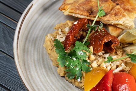 Овощной хумус