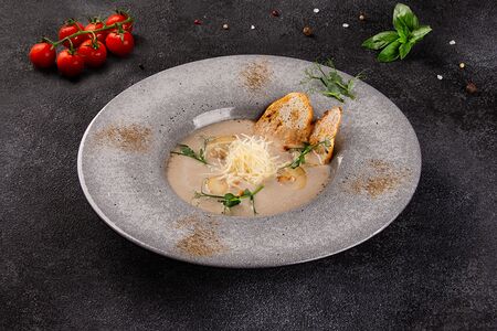 Крем-суп из шампиньонов