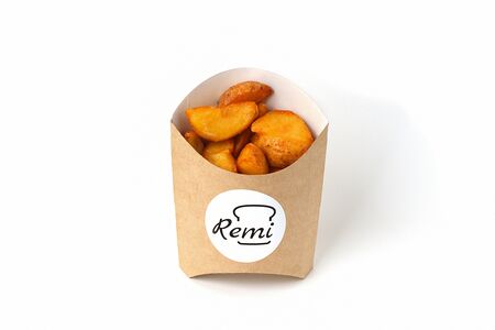 Картофель по-деревенски маленький