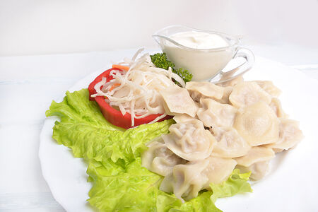 Пельмени с бобром