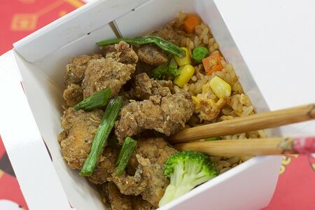 Курица с солью и перцем