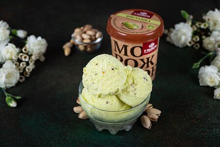 Мороженое сливочное с фисташкой