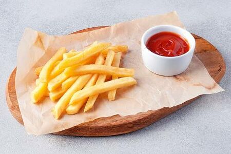 Картофель фри + кетчуп