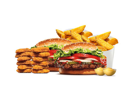 Комбо с Воппером на двоих