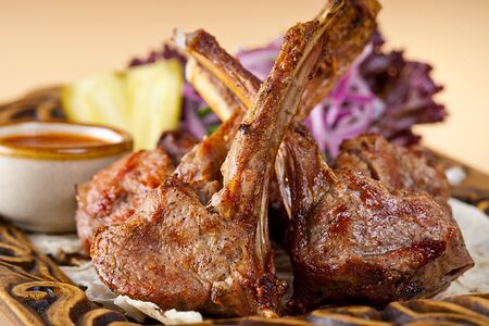 Шашлык из баранины ребрышки