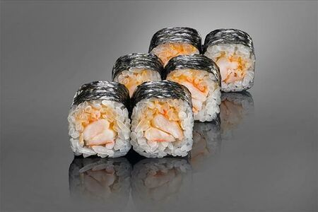 Ролл спайси с тигровой креветкой