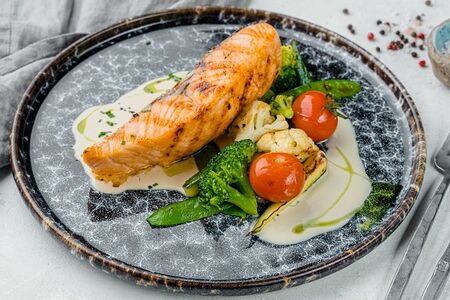 Стейк из семги