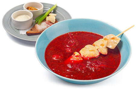 Борщ по-сибирски