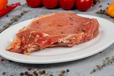 Свиная корейка в маринаде