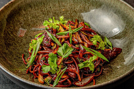 Соба с говядиной