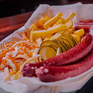 Ланч-Бокс с колбасками