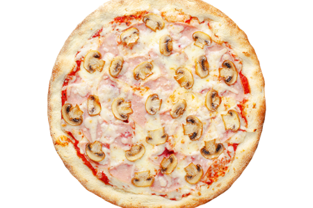 Пицца Прошутто фунги на тонком тесте 25 см