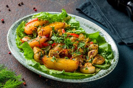 Бефстроганов из телятины