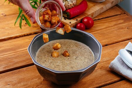 Грибной крем-суп