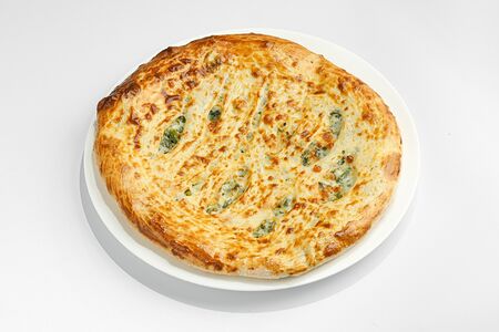 Хачапури с шпинатом и луком