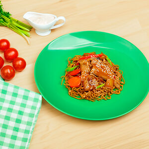 Удон со свининой