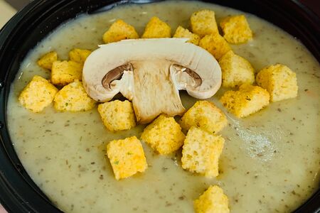 Грибной крем-суп
