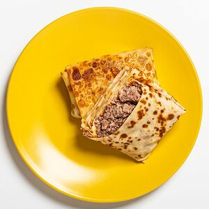 Блинчик с мясным фаршем