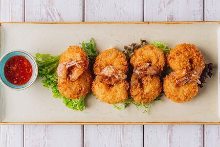 Креветки панко