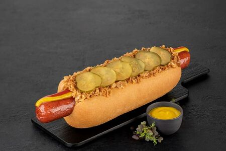 Хантер-дог с охотничьей колбаской