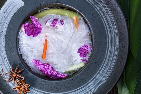 Вок Фунчоза с овощами