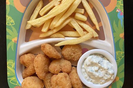 Хрустящие креветки малая порция