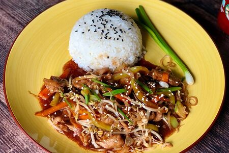 Свинина в азиатском соусе